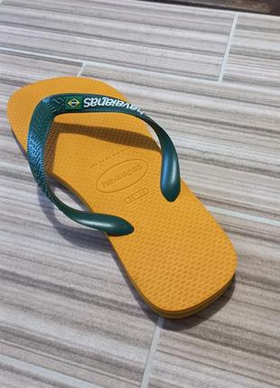 Яскраві вʼєтнамки havaianas brasil logo (оригінал, р. 35-36 br)