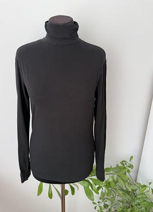 Базовая хлопковая 95 % хлопок водолазка гольф 12 р от h&m