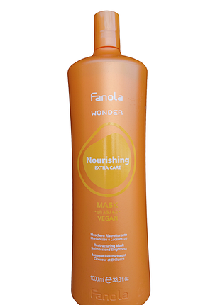 Маска для інтенсивного зволоження сухого волосся fanola wonder nourishing restructuring mask 1000 мл
