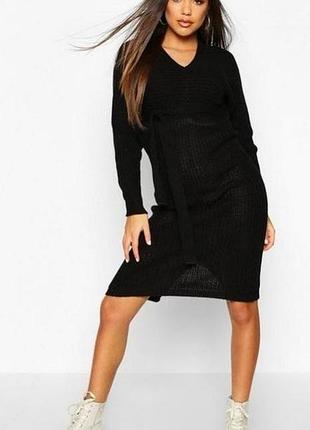 Boohoo. товар з англії. плаття із поясом.