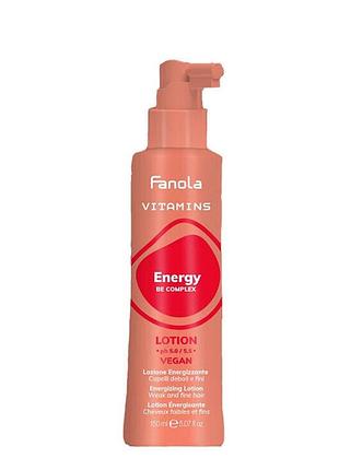 Лосьйон проти випадання волосся fanola energy 125 мл.