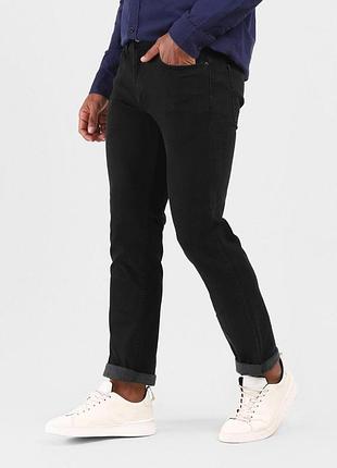 Мужские джинсы levi's stretch, 511tm slim, черный,р.28x30