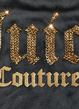 Велюровая кофта хакі juicy couture