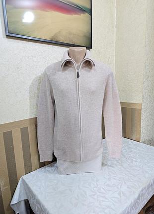 Вовняний кардиган. save row company. 6