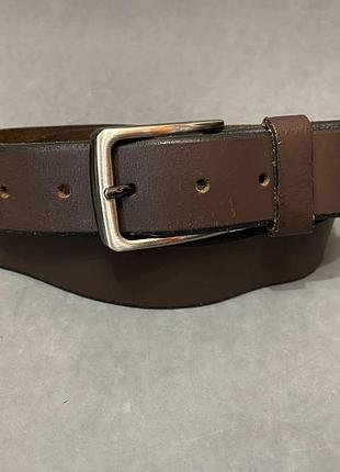 Качественный кожаный ремень next leather 2