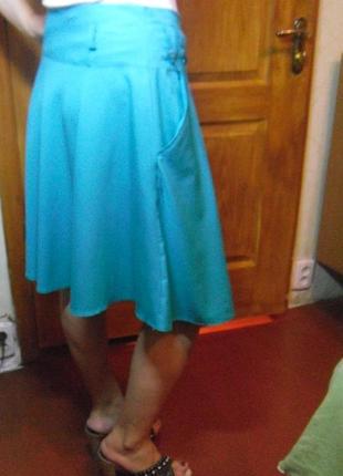 Спідниця легка літня біла