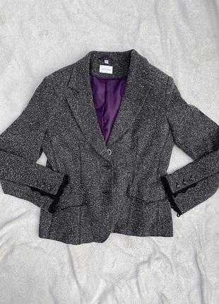 Стильний твідовий піджак жакет casa blanca, розм. 40 (m/l)