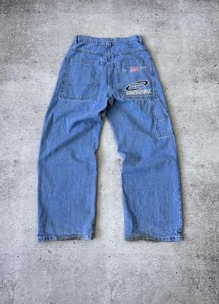 Широкі джинси vintage southpole baggy denim jeans mens w30 light wash y2k skate streetwear