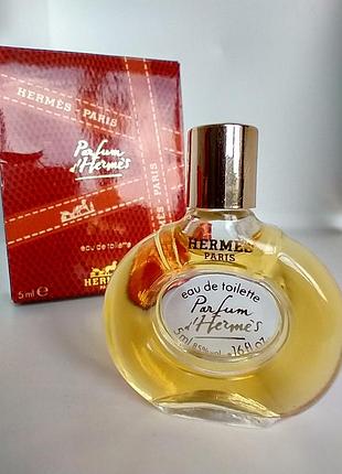 Parfum d'hermes hermès миниатюра 5мл