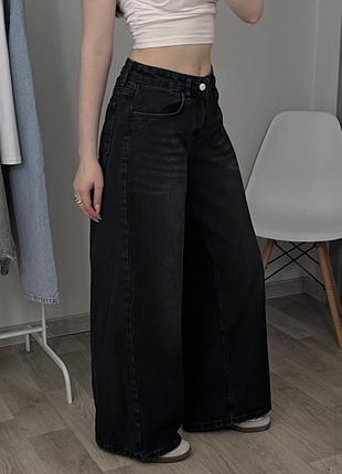 Джинсы широкие дворцы shein 2