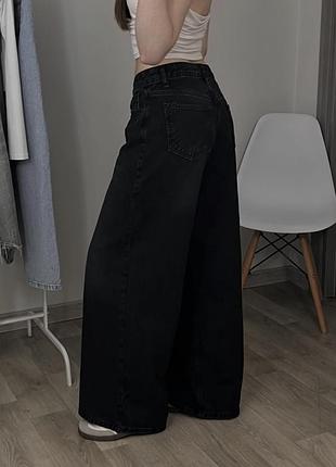 Джинсы широкие дворцы shein 4