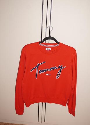 Женский хлопковый свитшот Tommy hilfiger
