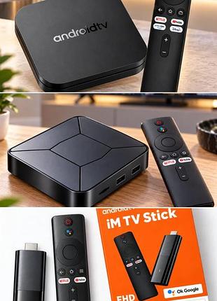 Смарт тв-приставка  android tv / приставка для tv