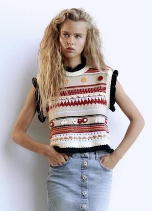 Жилет zara m