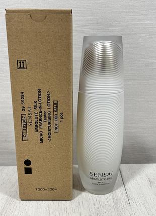 Лосьйон для обличчя sensai absolute silk micro essence-in-lotion тестер