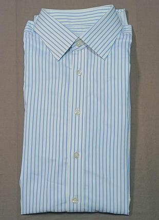 Воротник 41 см charles tyrwhitt size 16/34 in 41/86 см рубашка в полоску 
classic fit