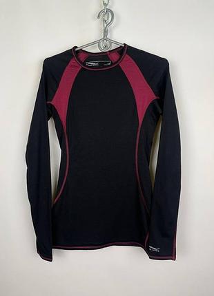 Engel sports merino wool женский шерстяной термо лонгслив