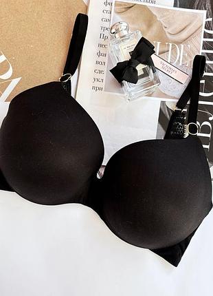 Вишуканий чорний бюстгальтер оригінал victoria's secret  70 f