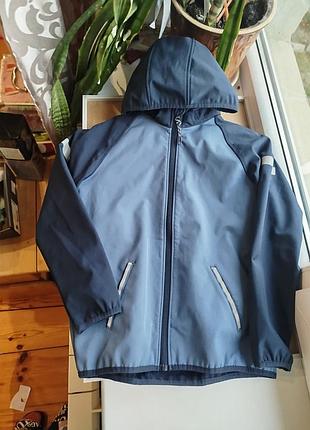 Куртка softshell на флісі від h&m 9-10 років 140 розмір