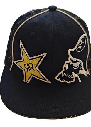 Кепка metal mulisha x rockstar energy team 2 flexfit, l-xl