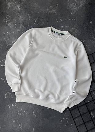 Чоловічий теплий світшот lacoste фліс