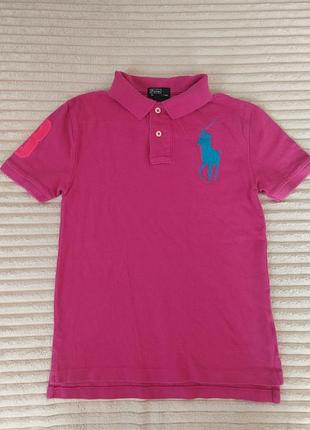 Футболка-поло polo ralph lauren big pony (оригинал)