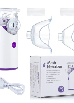 Ингалятор mesh nebulizer my123 небулайзер