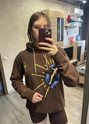 Худі жіноче travis scott highest in the room шоколадне