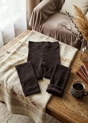 Женские лосины на меху primark xs-s, s, m, l-xl