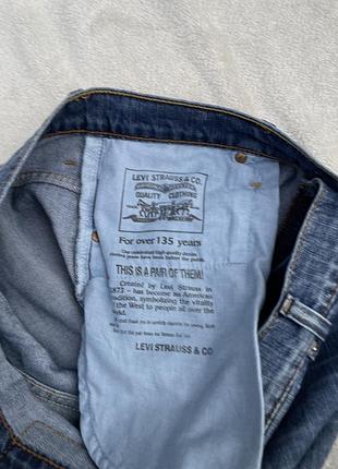 Оригінальні джинси levi's 507 (w32 l32) 6