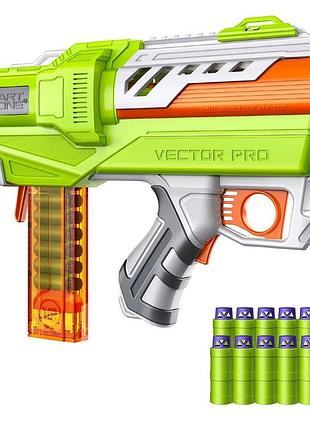 Бластер dart zone max nitroshot+ vector pro (6616)
