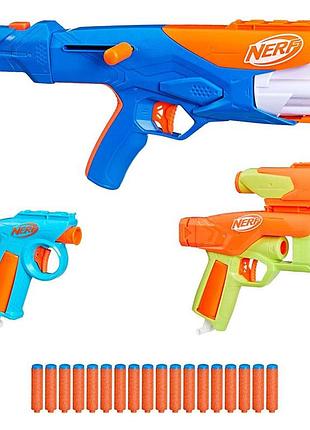 Набор бластеров nerf n series gear up pack (f8633)