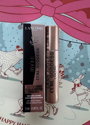 Туш для вій lancome lash idole curl goddess, 2 ml