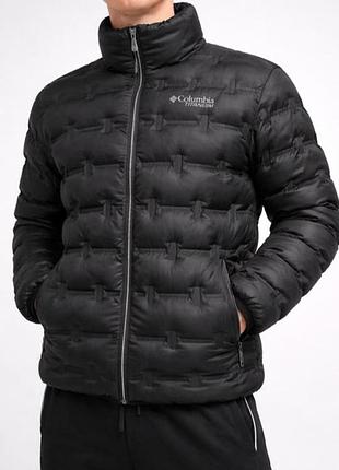 Пуховик чоловічий columbia titanium omni-heat чорний