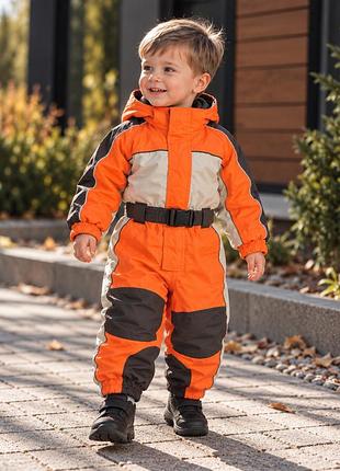 Дитячий лижний комбінезон rodeo whistler series 92 см / 18-24 місяці флісова підкладка, waterproof 2000 демісезон єврозима осінь весна