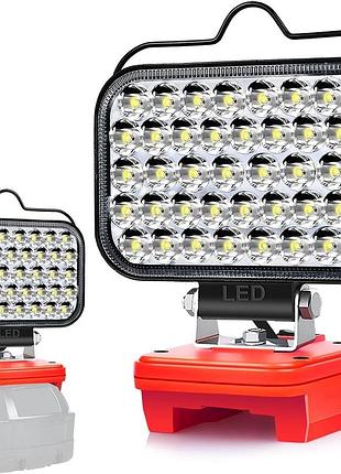 Рабочий фонарь cordless work light аккумуляторная светодиодная лампа, led-прожектор для мастерской