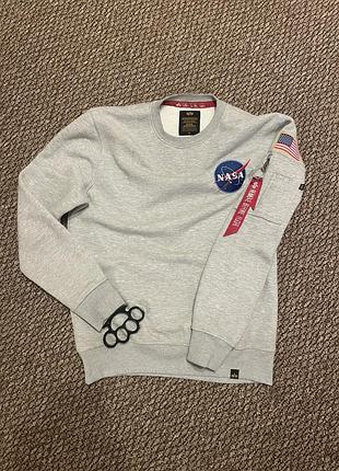 Кофта alpha industries nasa