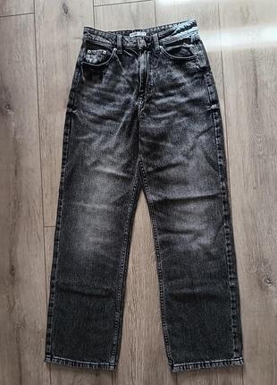 Джинсы cropp baggy jeans, кроп широкие бегги, 34рр xs-s. в идеале