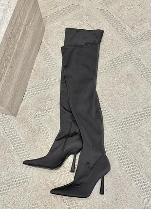 Ботфорти - чоботи zara 37р