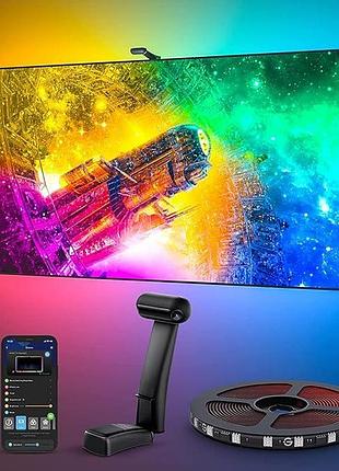 Набор адаптивной подсветки govee h605c светодиодная лента для подсветки телевизора 55–65 дюймов