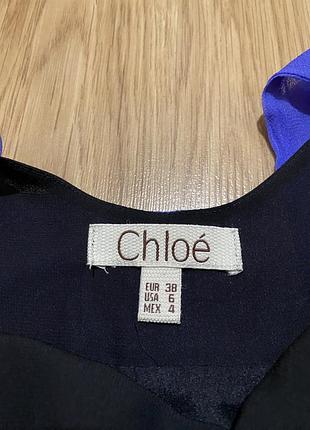 Вінтажна сукня chloe 100% шовк 3