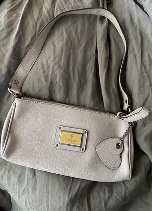 Сумка багет guess