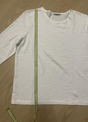Лонгслів zara жіночий р.l 4