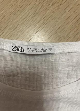 Лонгслів zara жіночий р.l 2