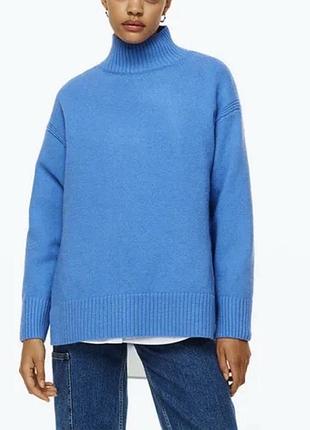 Светр вільного крою із коміром h&m.