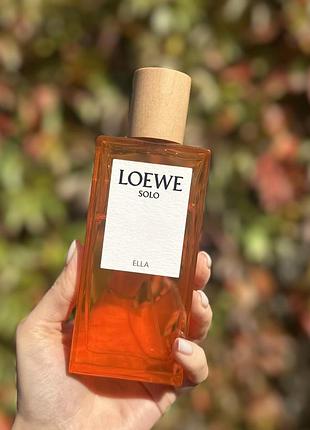 Парфумована вода для жінок solo loewe ella loewe