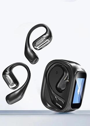 Бездротові навушники 350 mah erazer xf35 bluetooth-навушники з багатофункціональним кейсом