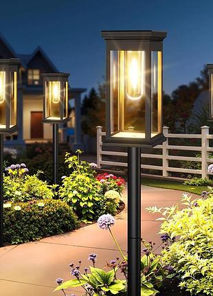 6 шт. уличные светильники neemo solar lawn light sz-22002 водонепроницаемые садовые фонари на солнечных батареях