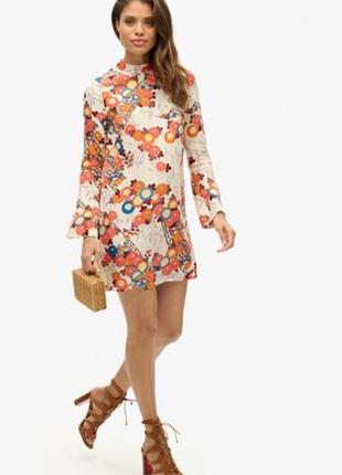 Платье платье под атлас superdry, 34p 3