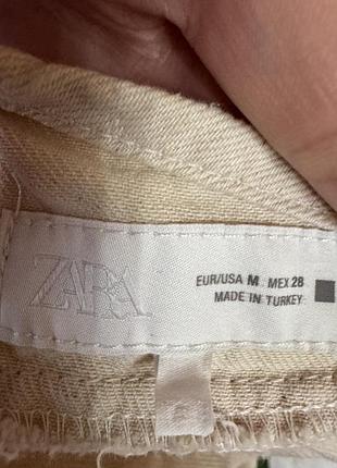 Джинсовий топ халтер zara 5